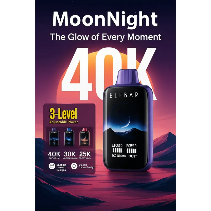 Elf Bar Moon Night 40K Strawberry Kiwi Ice – Vape Shop Indore Elf Bar Moon Night 40K Strawberry Kiwi Ice – Vape Shop Indore